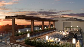 Rooftop terrace