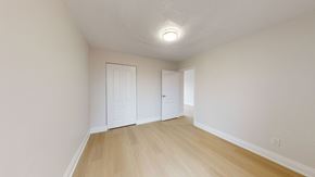 Toronto apartment for rent - A room with a white door and a white wall.