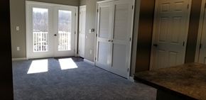 Corydon apartment for rent - the living room doors and a balcony