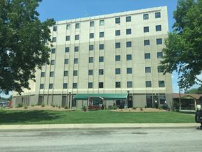 Evansville apartment for rent - the building where the hospital is located is being remodeled