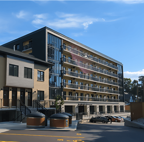 Kitchener apartment for rent - Exterior of Building at The Maverick Apartments, Kitchener