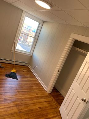 Poughkeepsie apartment for rent - A room with a broom and a mop on the floor.