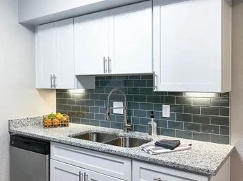 Sink with faucet