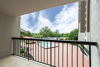 Private balcony