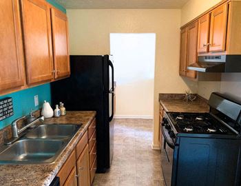 Black appliances