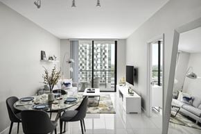Doral apartment for rent - Dining And Living Area at Palma, Doral, Florida