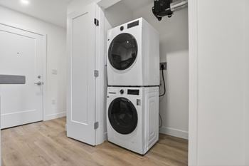 In-unit laundry