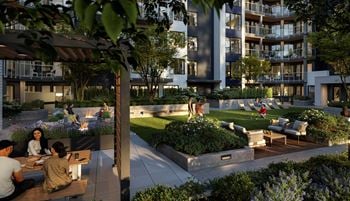 Outdoor courtyard