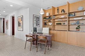 San Antonio apartment for rent - A dining area with a table and chairs.