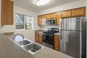 Renton apartment for rent - A Kitchen at Valley Springs Apartments in Renton, WA