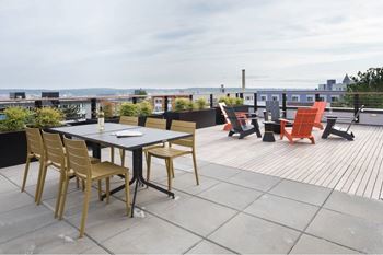 Rooftop deck