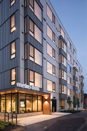 Seattle apartment for rent - Exterior View at Metro Line Flats, Seattle, Washington
