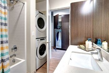 In-suite washer and dryer