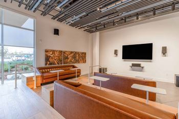 Lounge with tv