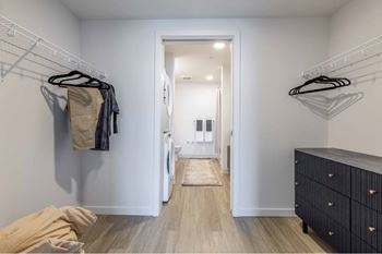 Spacious closet