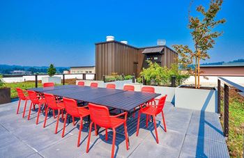 Rooftop deck