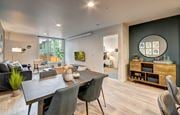 Seattle apartment for rent - Dining And Living Area at Upton Flats, Seattle