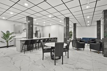 Community kitchen and lounge