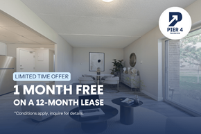Thorold apartment for rent - A room with a 1 month free offer on a 12-month lease.