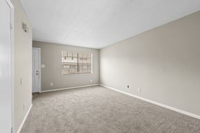 Summerville apartment for rent - A sparsely furnished room with a window.