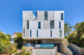Los Angeles apartment for rent - A modern building at 1048 Manzanita, California