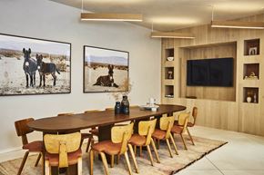Los Angeles apartment for rent - Entertainment Lounge at Alsace Living, Los Angeles, CA, 90016