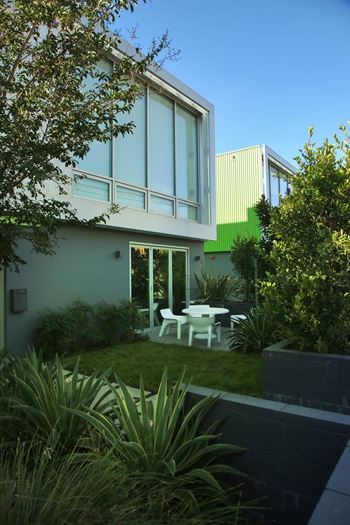 Courtyard patio
