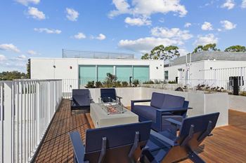 Rooftop patio
