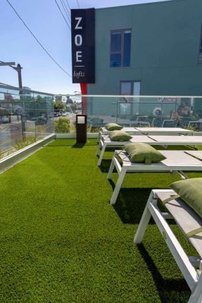 Los Angeles apartment for rent - Rooftop Decks at Zoe Lofts, Los Angeles, CA 90016