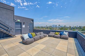 Rooftop lounge