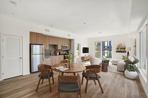 Los Angeles apartment for rent - A modern dining room at 2221 S Western, California, 90018