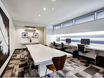 A conference room
