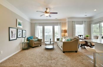 Spacious living room
