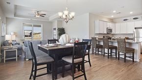 Little River apartment for rent - A dining room with a table set for six at Stepping Stone at Bridgewater Apartments, Little River, South Carolina