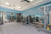 Little River apartment for rent - A gym with a variety of equipment including weights and machines. at The Banks at Bridgewater Apartments, Little River, SC, 29566