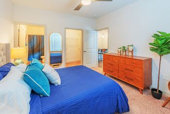 Bedroom with large bed