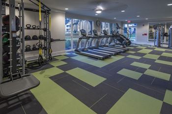 Spacious gym
