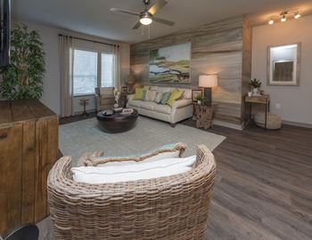 Spacious and bright living room