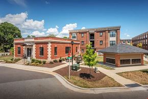 Belmont apartment for rent - Property Exterior View at Riverside Flats at Aberfoyle Village, Belmont, North Carolina