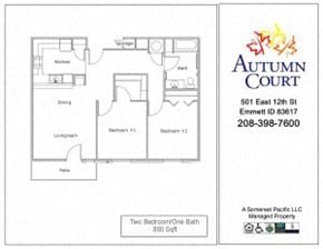 Emmett apartment for rent - a floor plan of a house for sale