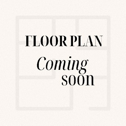 Floor plan for 2 beds, 1 bath, 577 sqft