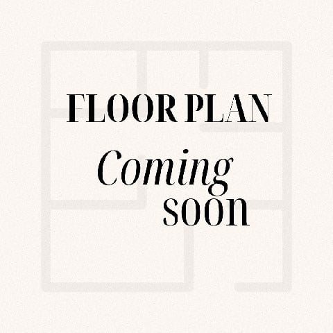Floor plan for 2 beds, 1 bath, 1000 sqft