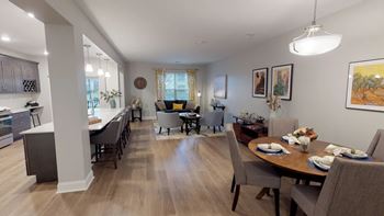 Open concept floor plans with designer finishes throughout