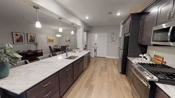 Six-burner gas stoves