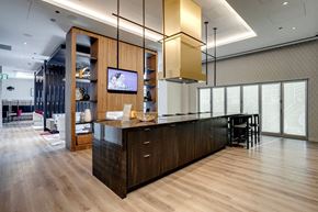 Edmonton apartment for rent - Lobby Lounge at Citizen on Jasper, Alberta