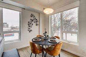 Edmonton apartment for rent - Well Lite Dining Room at Southpark on Whyte, Edmonton, T6E 3S3