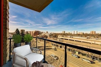 A balcony