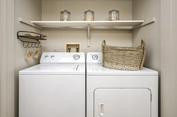 Full-size in-unit washer & dryer*