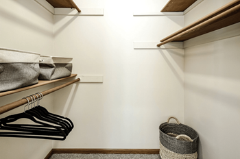 Extra large closets
