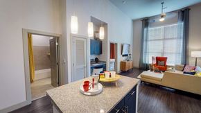 Frisco apartment for rent - Elegant And Timeless Kitchen at Civic at Frisco Square Apartments, Texas